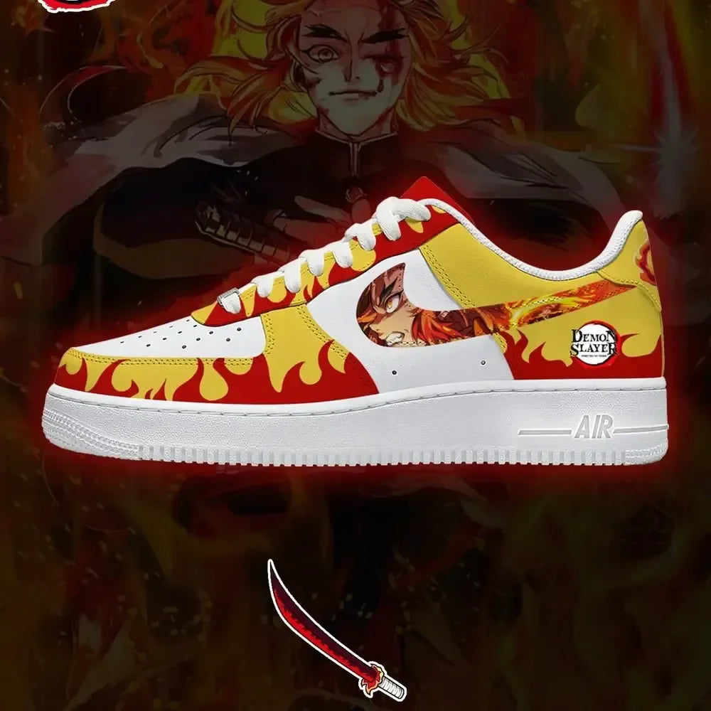 Kyojuro Rengoku Demon Slayer Special Design Low Top Shoes