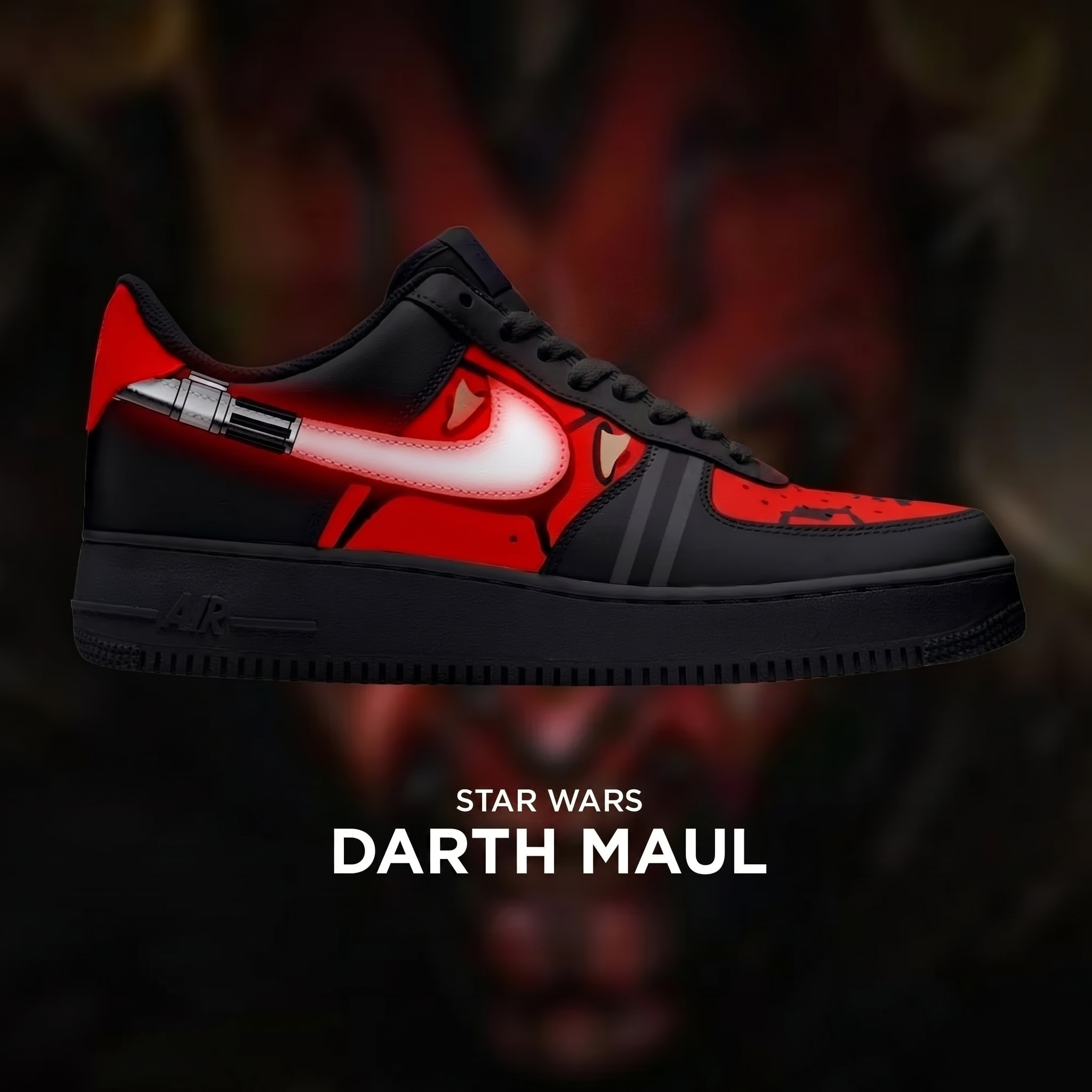 Darth Maul Star Wars Edition Low Top Shoes