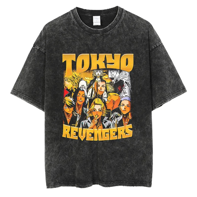 Tokyo Revengers Unity Oversized Vintage T-Shirt