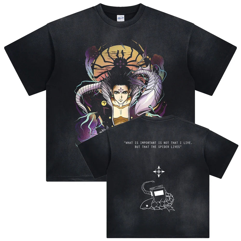 Hunter x Hunter Spider's Web Vintage T-Shirt