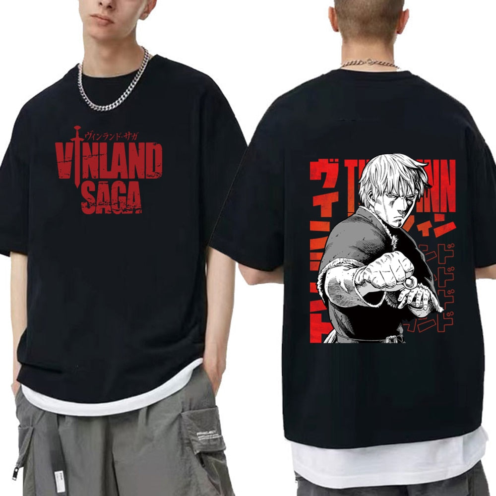 Vinland Sage Thorfinn Warrior Graphic T-Shirt