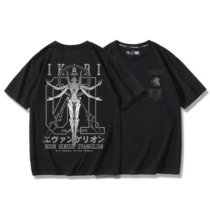 Neon Genesis Ikari Commander of Destiny Graphic T-Shirt