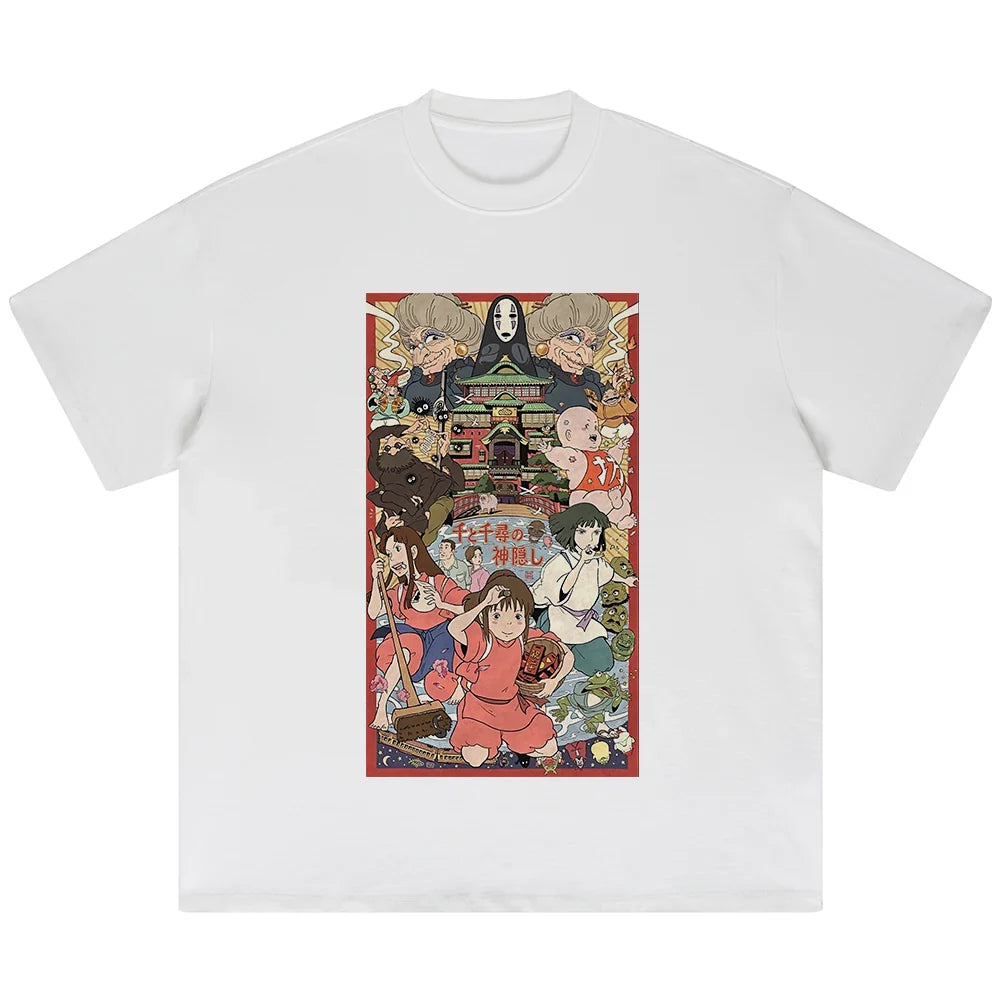 Spirited Away Bath's Spirit Oversized Graphic T-Shirt