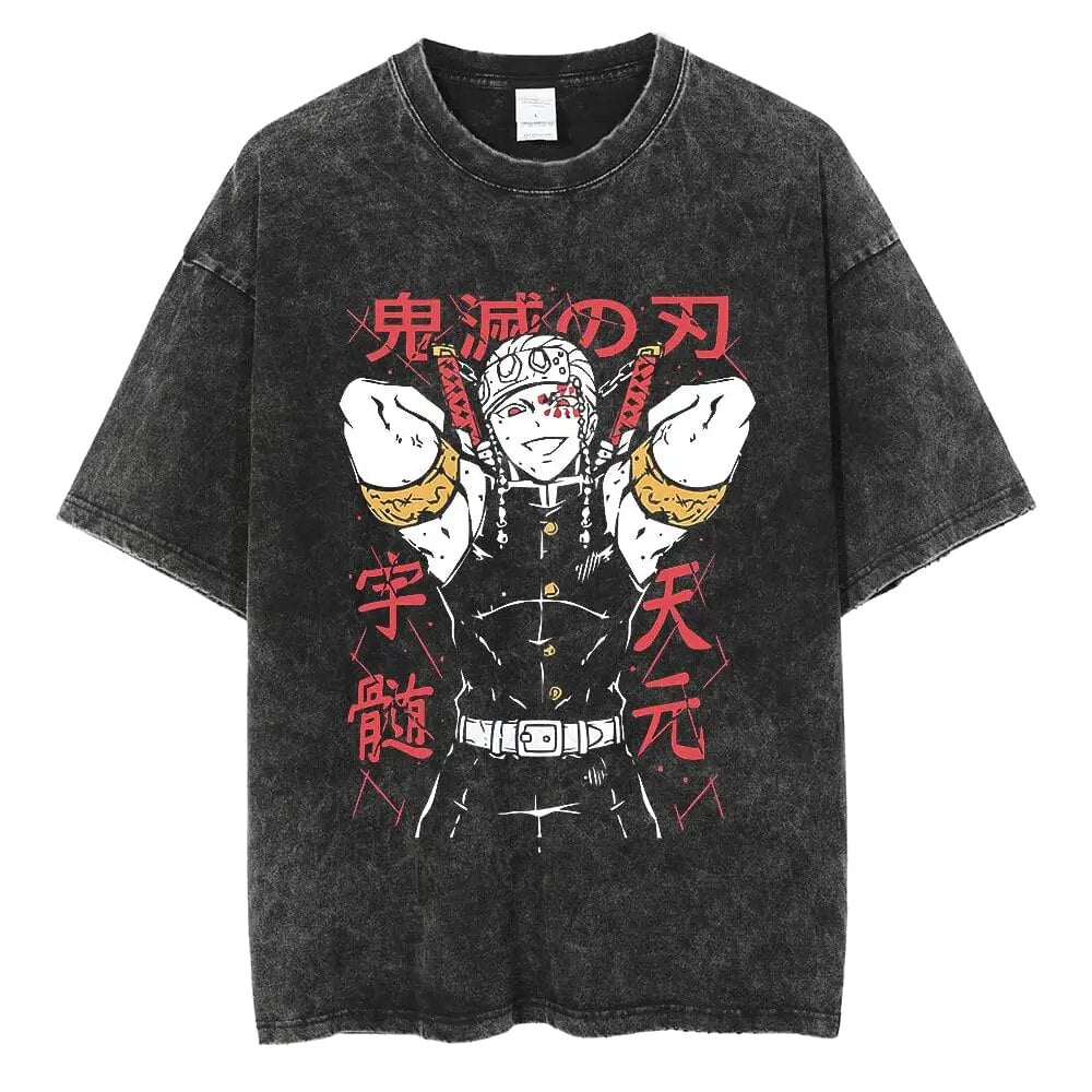 Demon Slayer Tengen Lively Slayer Vintage T-Shirt