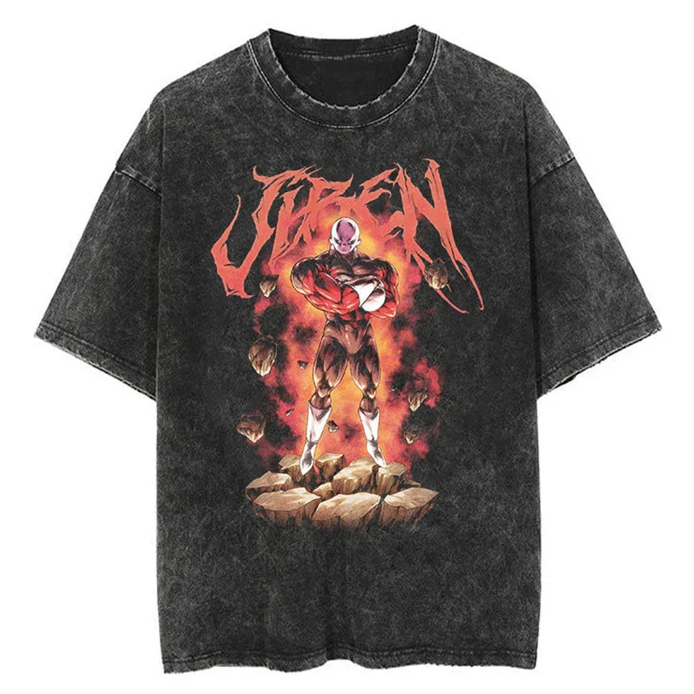 Dragon Ball Jiren Unstoppable Power Oversized Vintage T-Shirt