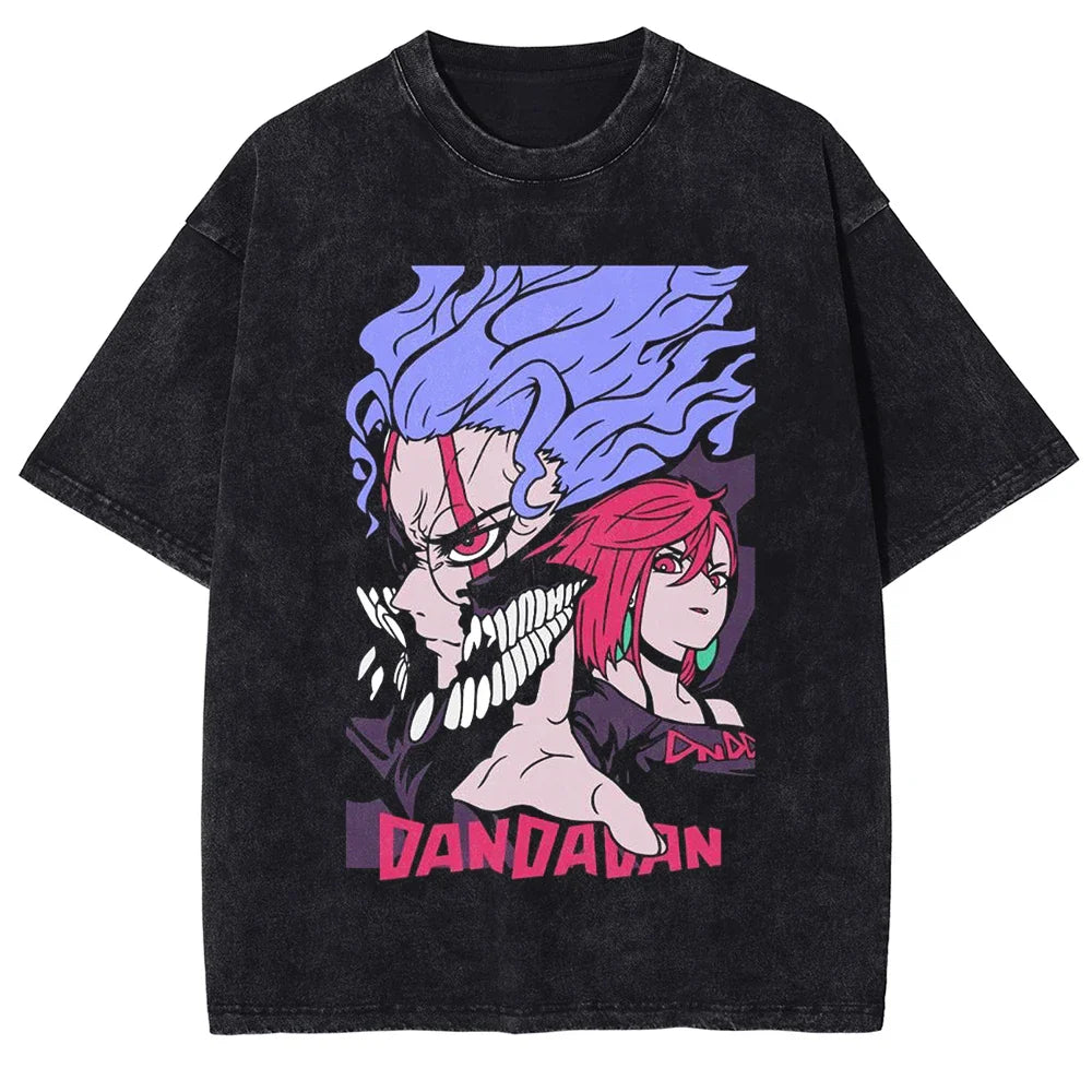 Dandadan Duo's Journey Vintage T-Shirt