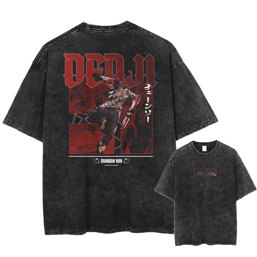 Chainsaw Man Denji's Blade Vintage T-Shirt