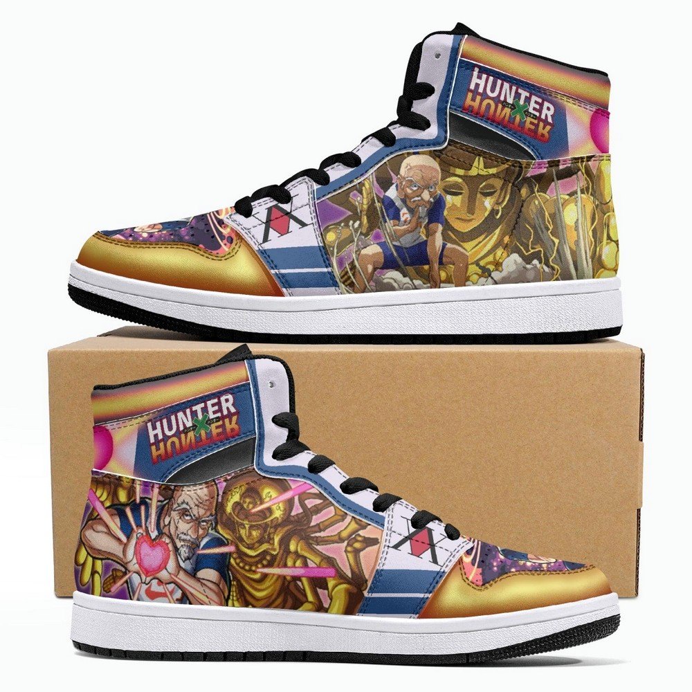 Isaac Netero 100 Type Guanyin Bodhisattva Hunter JD1 High Top Shoes