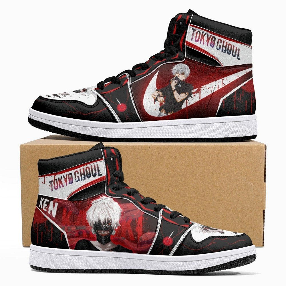 Ken Kaneki Tōkyō Gūru JD1 High Top Shoes