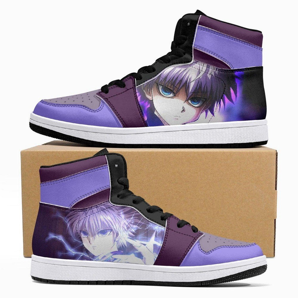 Killua Lightning Palm Hunter JD1 High Top Shoes