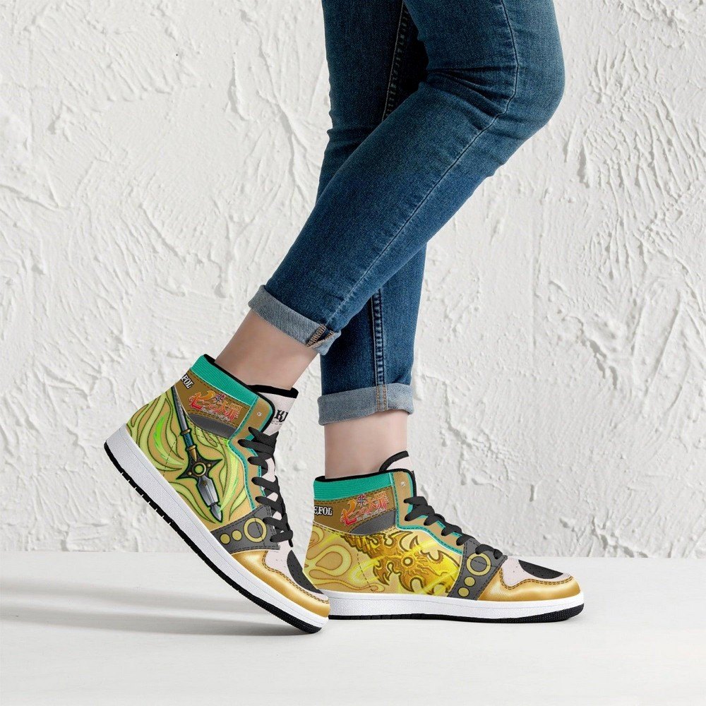 King Chastiefol Seven Deadly Sins JD1 High Top Shoes