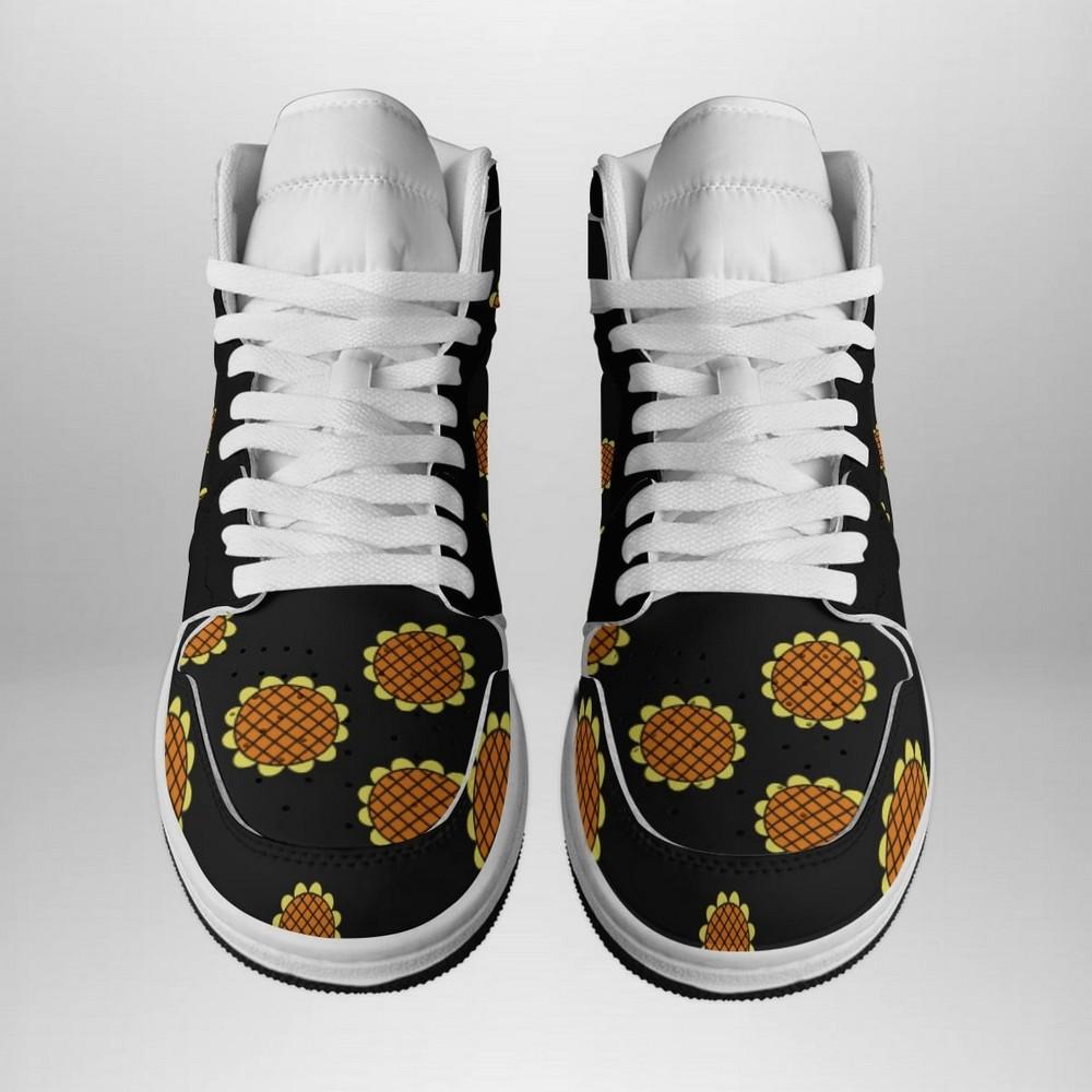 Luffy Dressrosa Pattern One Piece AJ1 Shoes