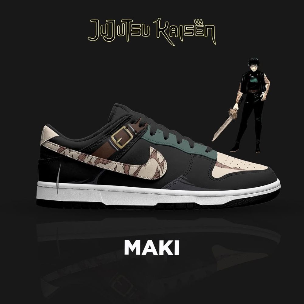 Maki V.2 Jujutsu Kaisen Special Low Top Shoes
