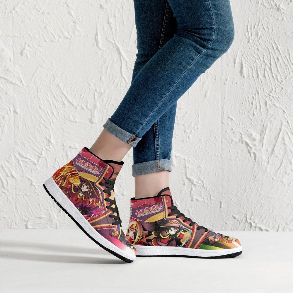 Megumin Explosion Konosuba JD1 High Top Shoes