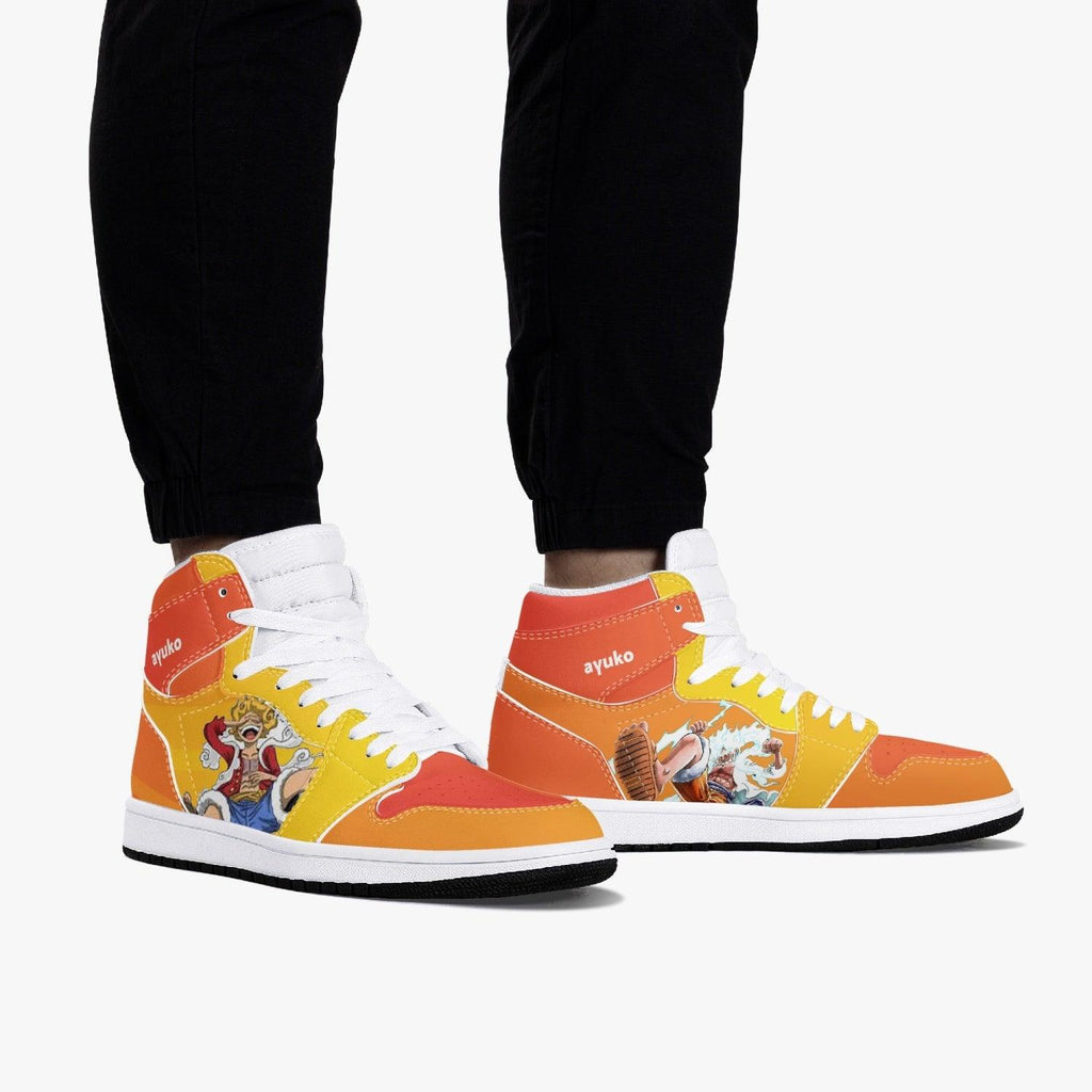 One Piece Luffy Gear 5 AJ1 High Top Shoes