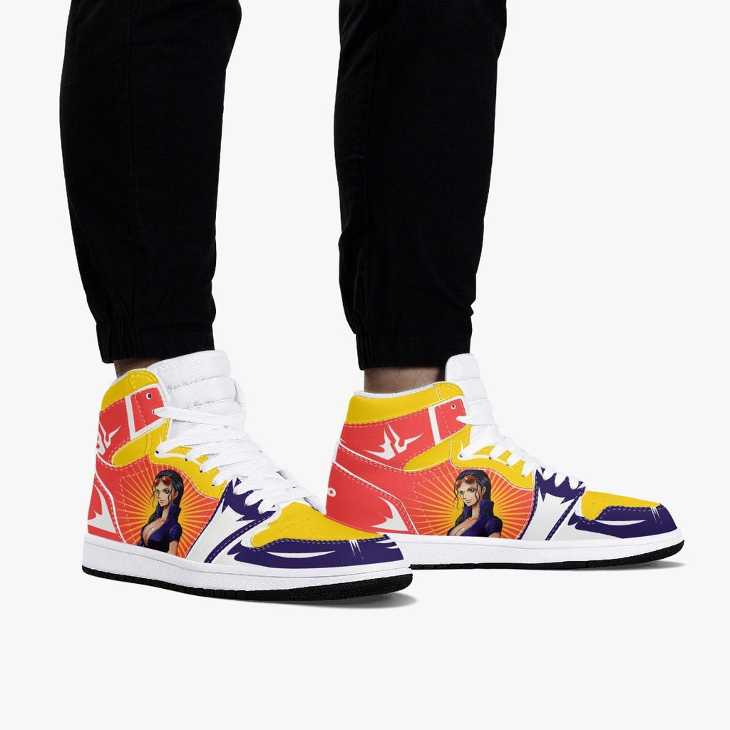 One Piece Nico Robin AJ1 High Top Shoes
