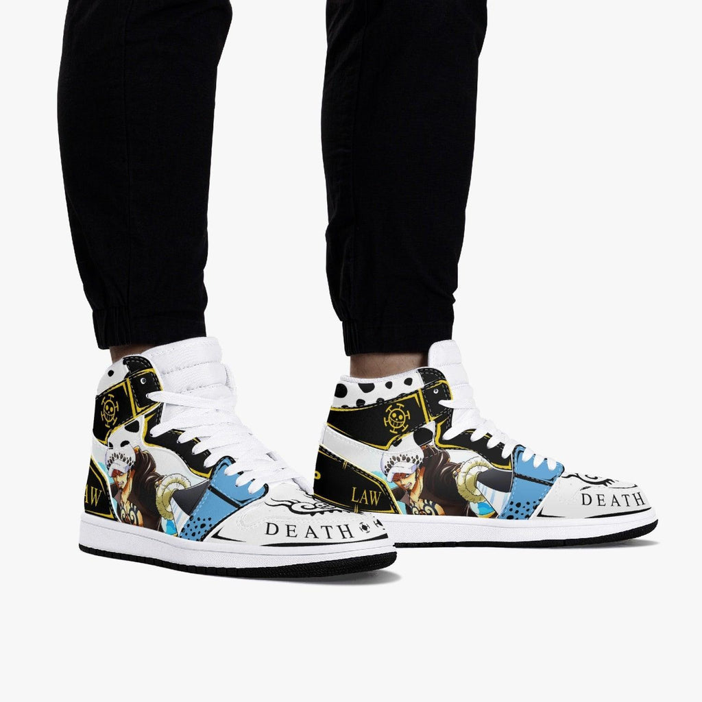 One Piece Trafalgar D. Water Law V2 AJ1 High Top Shoes