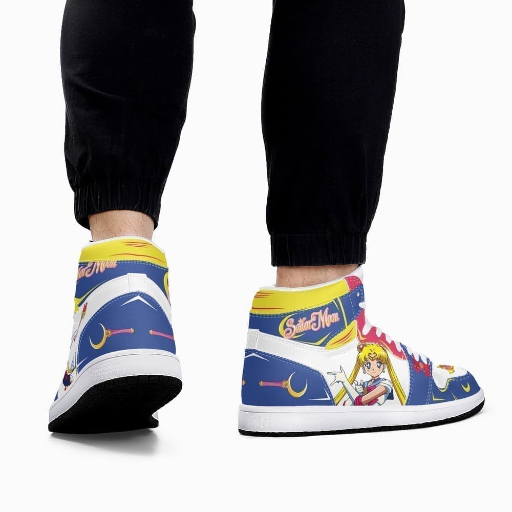 Embrace the Magic with Sailor Moon Air Jordan 1 High Top Shoes