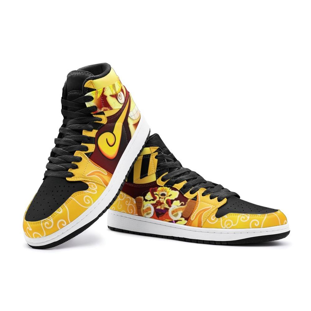 Sun God Luffy One Piece Air Jordan 1 High Top Shoes