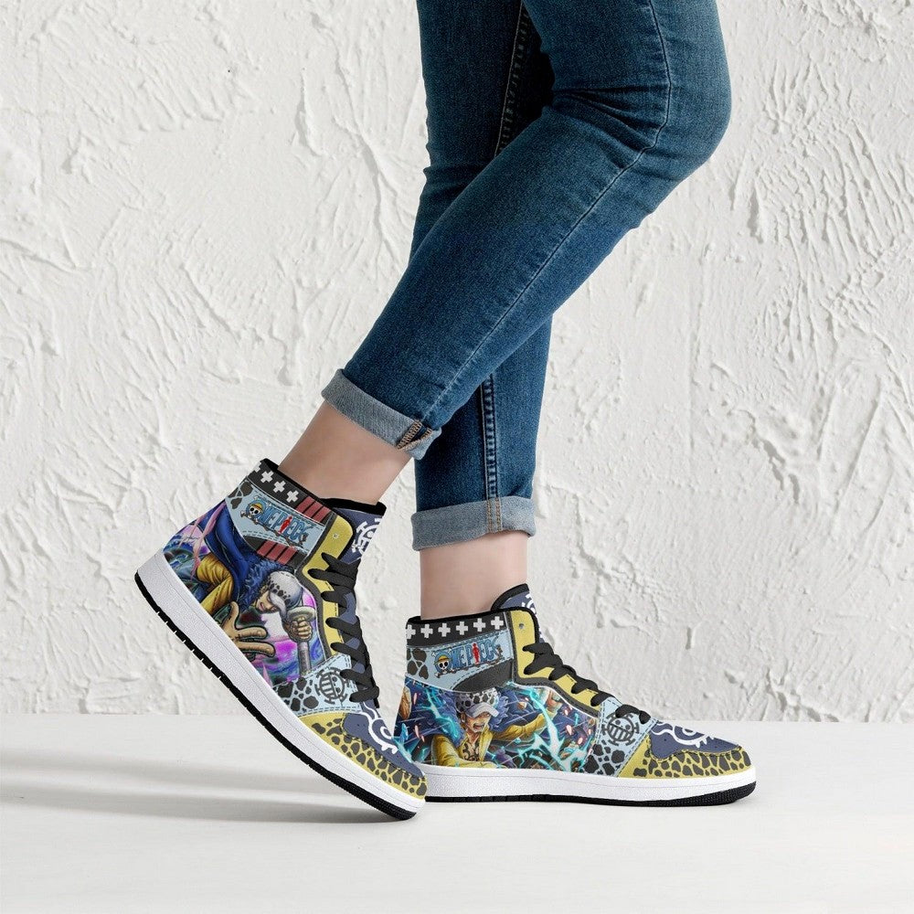 Trafalgar D. Law Onigashima One Piece JD1 High Top Shoes