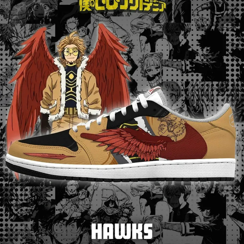 Hawks V.1 My Hero Academia New Low Top Shoes