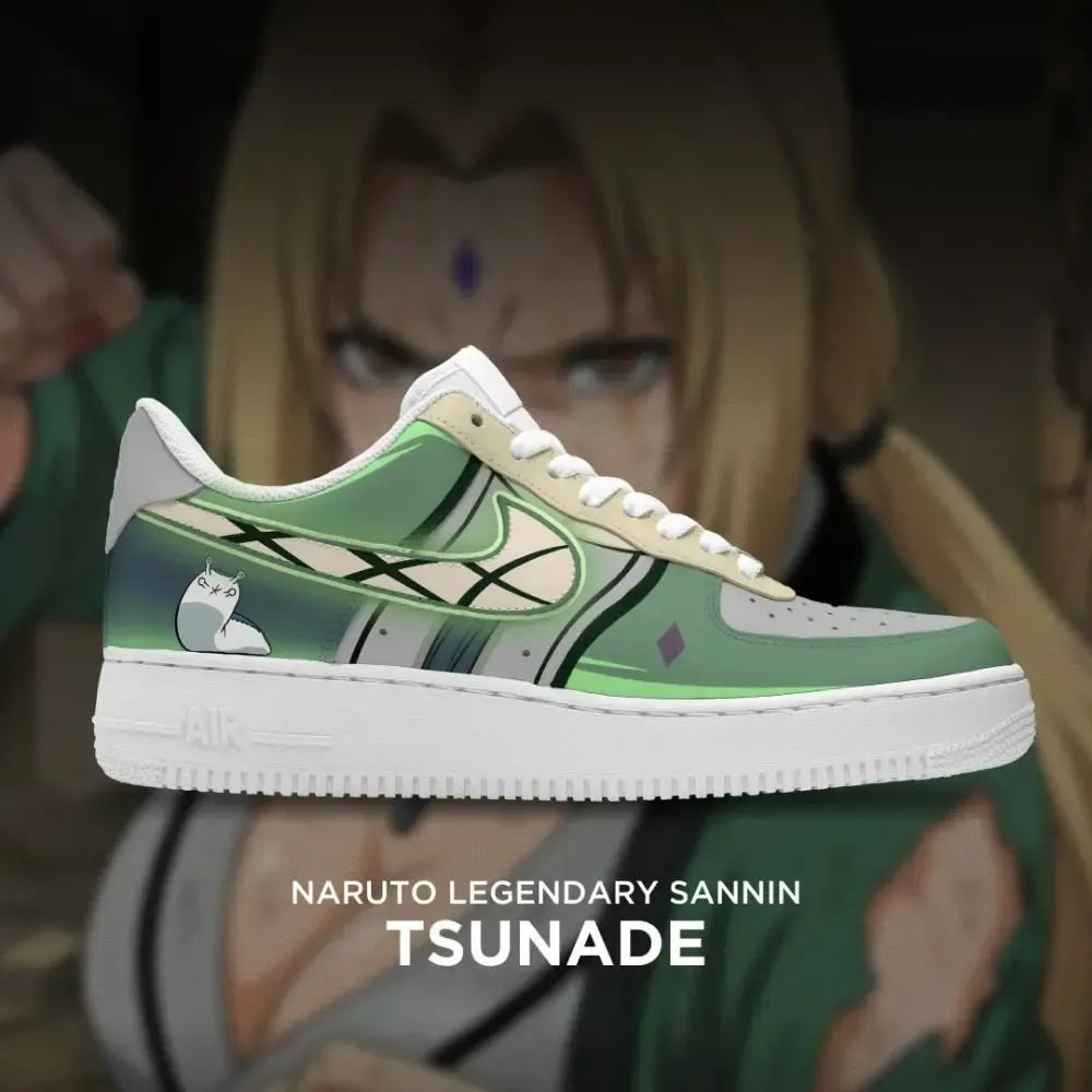 Tsunade Naruto Legendary Sannin Low Top Shoes