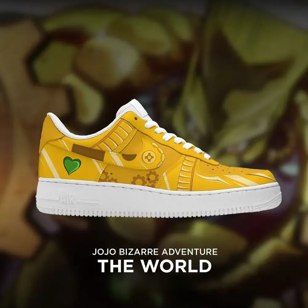 The World JoJo's Bizarre Adventure Edition Low Top Shoes