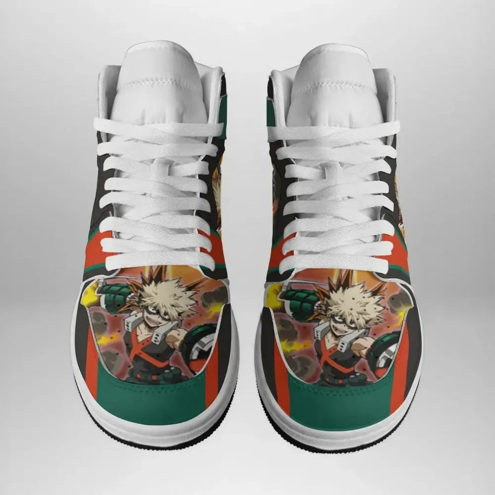 Katsuki Bakugo My Hero Academia Special High Top Shoes