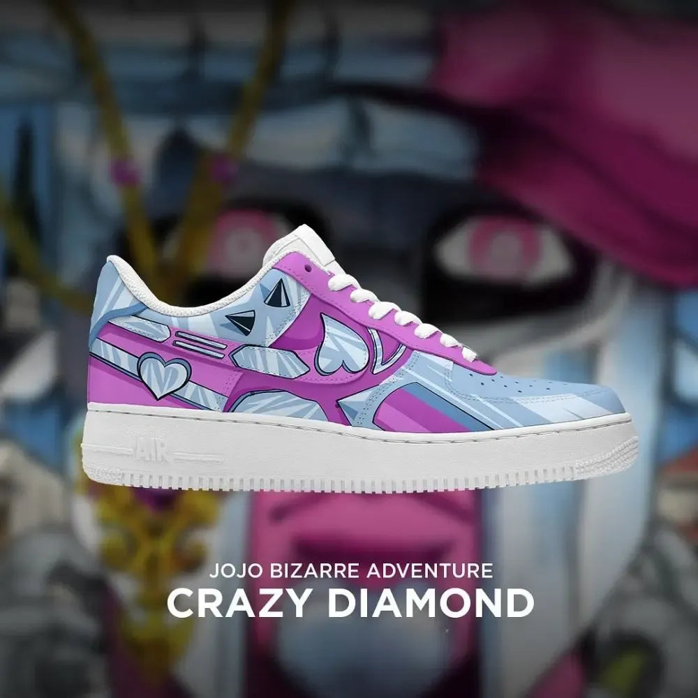 Crazy Diamond JoJo's Bizarre Adventure Edition Low Top Shoes