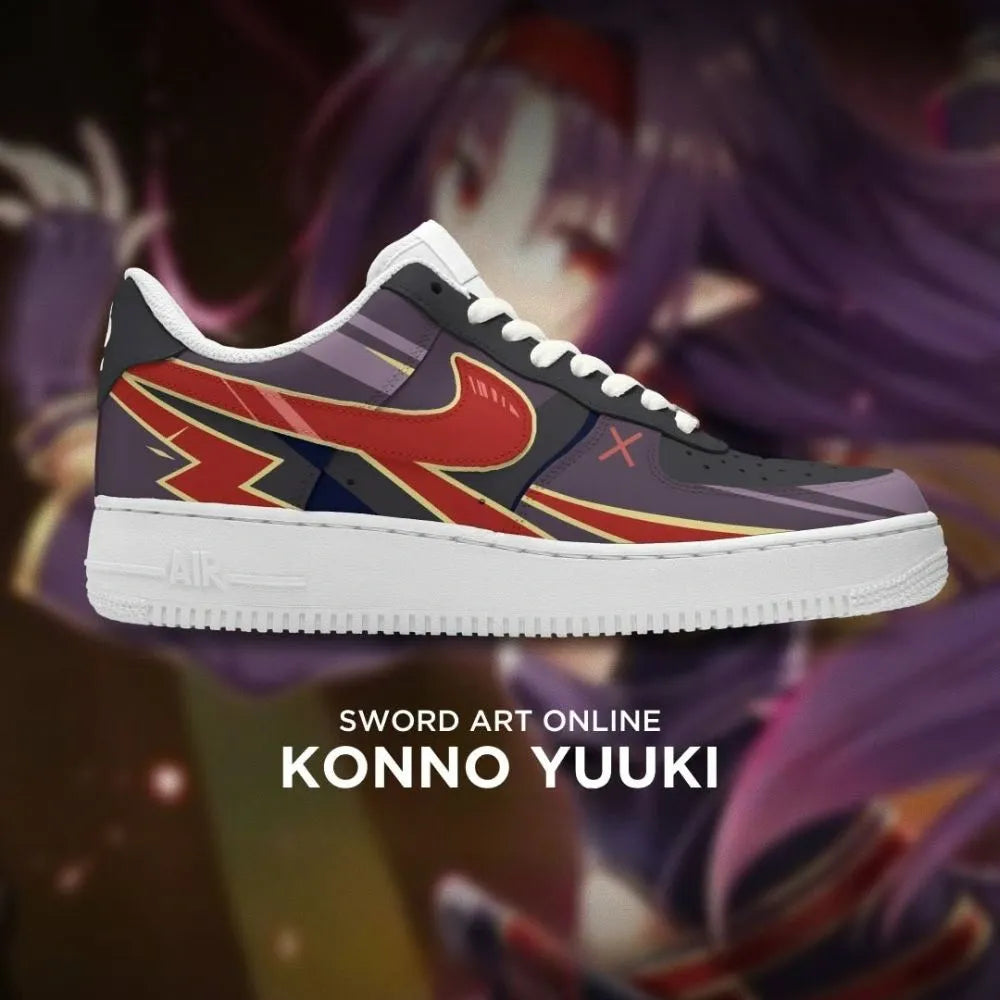 Konno Yuuki Sword Art Online Low Top Shoes