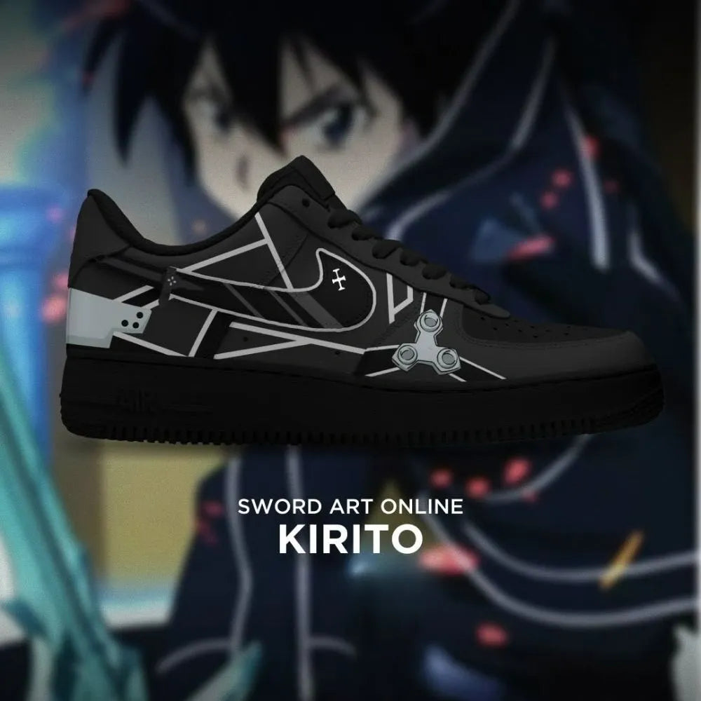 Kirito Sword Art Online Low Top Shoes