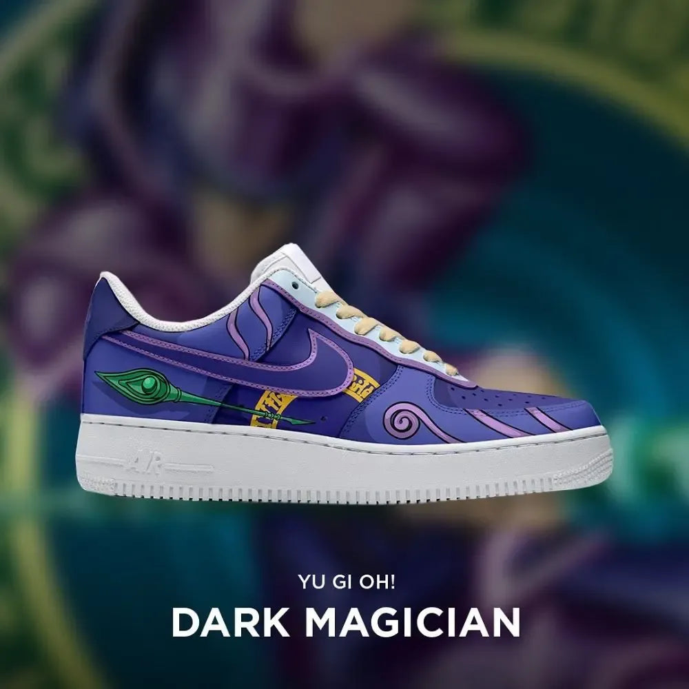 Dark Magician V.2 Yu-Gi-Oh Edition Low Top Shoes