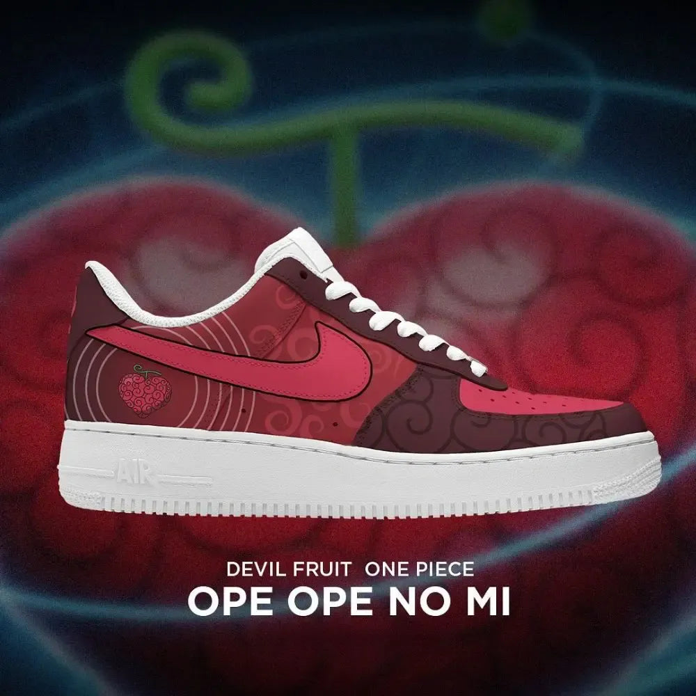 Ope Ope No Mi Devil Fruits One Piece Low Top Shoes