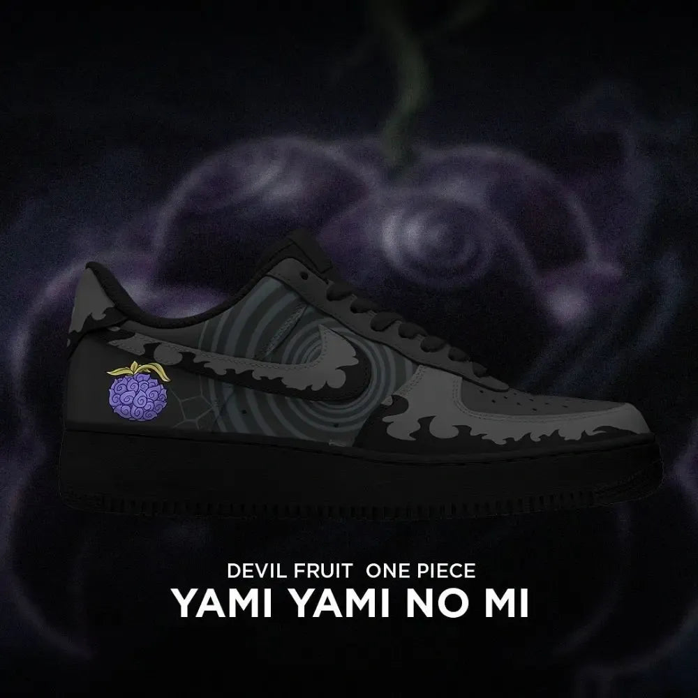 Yami Yami No Mi Devil Fruits One Piece Low Top Shoes