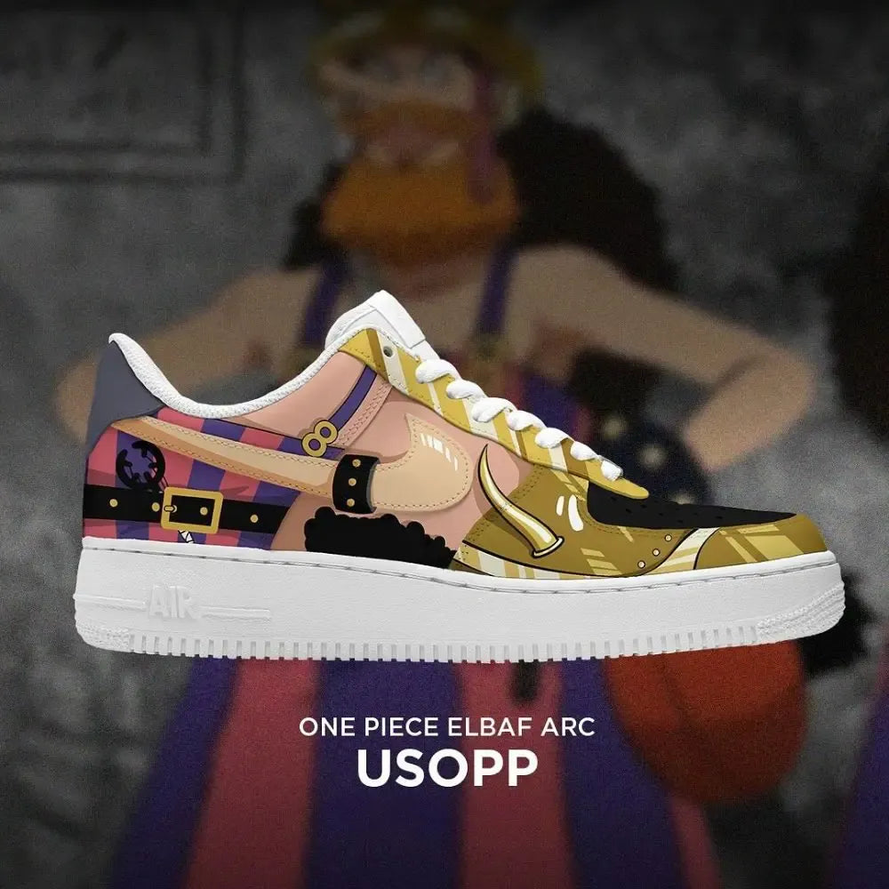 Usopp One Piece Elbaf Arc Low Top Shoes