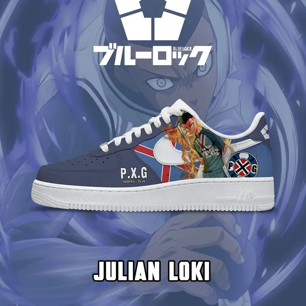 Julian Loki V.2 Blue Lock Low Top Shoes